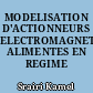 MODELISATION D'ACTIONNEURS ELECTROMAGNETIQUES ALIMENTES EN REGIME TRANSITOIRE