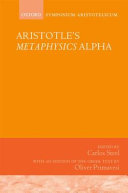Aristotle's "Metaphysics" Alpha