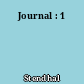 Journal : 1