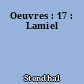 Oeuvres : 17 : Lamiel