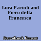 Luca Pacioli and Piero della Francesca