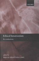 Ethical intuitionism : re-evaluations