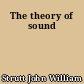 The theory of sound