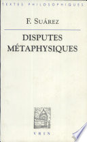 Disputes métaphysiques : I, II, III