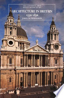 Architecture in Britain 1530 to 1830