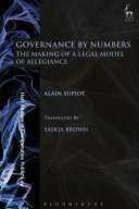 Governance by numbers : the making of a legal model of allegiance