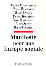 Manifeste pour une Europe sociale