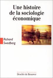 Une histoire de la sociologie économique