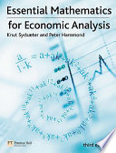 Essential mathematics for economic analysis