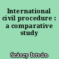 International civil procedure : a comparative study