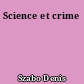 Science et crime