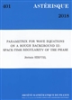 Parametrix for wave equations on a rough background III : space-time regularity of the phase