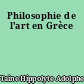 Philosophie de l'art en Grèce