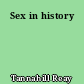 Sex in history
