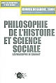 Philosophie de l'histoire et science sociale : la philosophie de Cournot