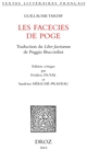 Les Facecies de Poge : traduction du "Liber facetiarum" de Poggio Bracciolini
