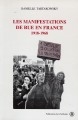 Les manifestations de rue en France, 1918-1968