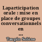 Laparticipation orale : mise en place de groupes conversationnels en classe de GSM