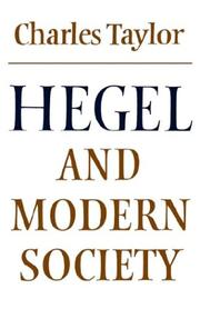 Hegel and modern society