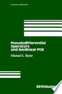 Pseudodifferential operators and nonlinear PDE