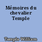 Mémoires du chevalier Temple