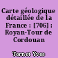 Carte géologique détaillée de la France : [706] : Royan-Tour de Cordouan