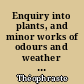 Enquiry into plants, and minor works of odours and weather signs : 2 : VI-IX. Treatise en odours. Weather signs