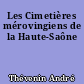 Les Cimetières mérovingiens de la Haute-Saône