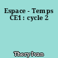 Espace - Temps CE1 : cycle 2