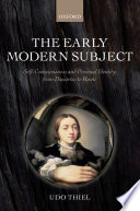 The early modern subject : self-consciousness and personal identity from Descartes to Hume
