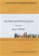 Oeuvres mathématiques : Volume I