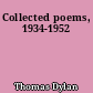 Collected poems, 1934-1952