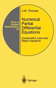 Numerical partial differential equations : conservation laws and elliptic equations