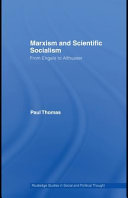 Marxism and Scientific Socialism : From Engels to Althusser