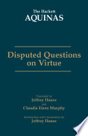 Disputed questions on virtue