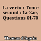 La vertu : Tome second : 1a-2ae, Questions 61-70