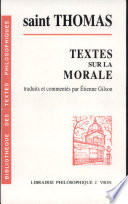 Textes sur la morale
