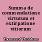 Summa de commendatione virtutum et extirpatione vitiorum