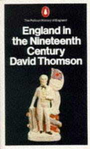 England in the nineteenth century : 1815-1914