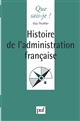 Histoire de l'administration française