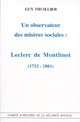 Un observateur des misères sociales, Leclerc de Montlinot, 1732-1801