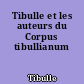 Tibulle et les auteurs du Corpus tibullianum