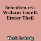 Schriften : 6 : William Lovell. Erster Theil