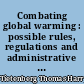 Combating global warming : possible rules, regulations and administrative arrangements for a global market in CO2 emission entitlements