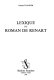 Lexique du Roman de Renart
