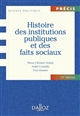 Histoire des institutions publiques et des faits sociaux