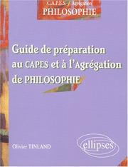 Guide de préparation au CAPES et à l'agrégation de philosophie
