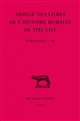 Abrégés des livres de l'Histoire romaine de Tite-Live : Tome XXXIV : 1ère partie : "Periochae" transmises par les manuscrits (periochae 1-69)
