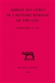 Abrégés des livres de l'Histoire romaine de Tite-Live : Tome XXXIV : 2e partie : "Periochae" transmises par les manuscrits (periochae 70-142) et par le papyrus d'Oxyrhynchos