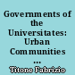Governments of the Universitates: Urban Communities of Sicily in the Fourteenth and Fifteenth Centuries